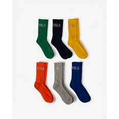 Polo Ralph Lauren Men Socks Polo Ralph Lauren Outline 6Pk Crew Socks