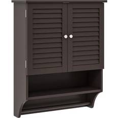 Medicine Cabinets Costway 2-Doors Bathroom Wall-Mounted