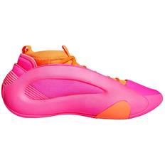 Pink Basketball Shoes Adidas Harden Volume 8 - Lucid Pink/Solar Red/Impact Orange