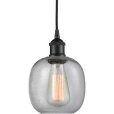 Innovations Lighting Belfast Black Pendant Lamp 6"