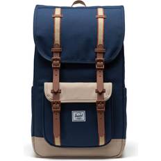 Herschel Skolesekker Herschel Little America 30L Ryggsekk svart black iris/twill