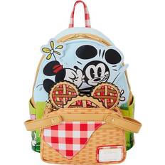 Bags Loungefly Disney Mickey and Friends Picnic Mini Backpack Disney Red&#47;Beige&#47;Blue One-Size