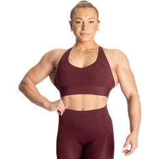 Dame - Røde BH-er Better Bodies Core Sports Bra, Maroon