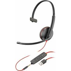 Headphones Poly Blackwire 3215 Monaural USB-A