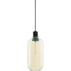 Normann Copenhagen Amp Large EU Gold/Green Pendant Lamp 4.7"