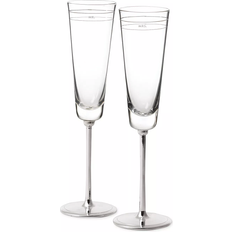 Champagne Glasses Kate Spade New York Set Of 2 Darling Point Toasting Flutes Champagne Glass 2