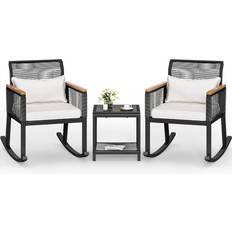 YitaHome Rocking Bistro Set