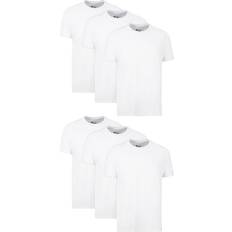 Men - White Tops Hanes Odor Control Undershirt 6-pack - White