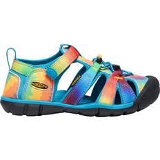 Blue Sandals Children's Shoes Keen Kid's Seacamp II CNX Water Sandals - Vivid Blue/Original Tie Dye