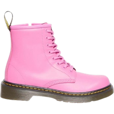 Dr. Martens Junior 1460 Leather Lace Up Boots - Thrift Pink/Romario