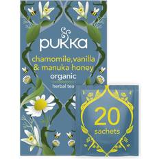 Koffeinfritt Te Pukka Chamomile Vanilla & Manuka Honey 20st