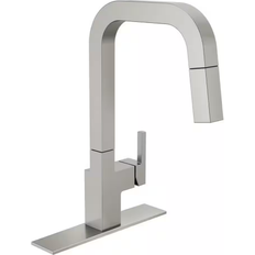 Stainless Steel Kitchen Faucets Delta Junction (19825LF-SP) Stainless Steel