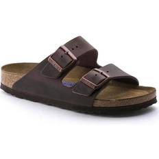 Birkenstock Men Sandals Birkenstock Arizona Soft Footbed Oiled Leather - Habana