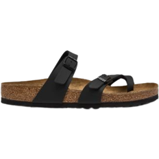 Thong - Unisex Slippers & Sandals Birkenstock Mayari Birko-Flor - Black
