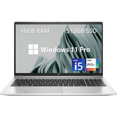 HP 2022 ProBook 450 G8 15.6" FHD Laptop, Intel Core i5-1135G7, 16GB RAM, 512GB PCIe SSD, Intel Iris Xe Graphics,Backlit Keyboard, HD Webcam, HDMI, Win