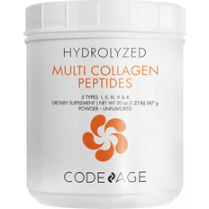 Codeage Hydrolyzed Multi Collagen Peptides 5 Types I II III V X Unflavored 567g