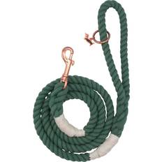 Sassy Woof Emerald Rope Dog Leash 5ft