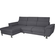 Xora Metall Grey Sofa 194cm 3-Sitzer