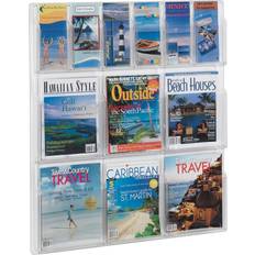 Desktop Organizers & Storage SAFCO Reveal 6 Magazine and 6 Pamphlet Display