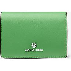 Michael Kors Jet Set Charm Medium Saffiano Leather Wallet - Palm Green