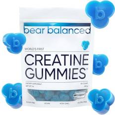 Creatine Bear Balanced Creatine Gummies for Creatine Monohydrate, L-Theanine, L-Tyrosine B12 Muscle Low