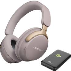 Bose Active Noise Cancelling Headphones Bose QuietComfort Ultra Headphones, Sandstone Charger