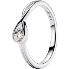Pandora Infinite Lab Grown Diamond Ring - Silver/Diamond
