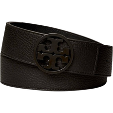 Tory Burch Women Belts Tory Burch 1.5" Miller Powder Coated Belt - Black