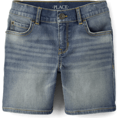 Organic/Recycled Materials Pants The Children's Place Boy's Denim Shorts - Degroot Wash