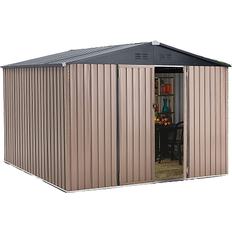 Outdoor storage shed AECOJOY 16305BK-UG01 (Building Area 49 sqft)