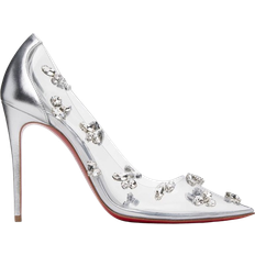 Christian Louboutin Silver - Women Shoes Christian Louboutin Degraqueen 100 mm - Silver