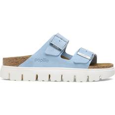 Birkenstock Arizona Chunky Suede Leather - Mineral Blue