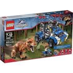 Jurassic world rex Lego Jurassic World T Rex Tracker 75918