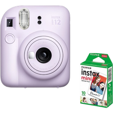 Polaroidkameraer Fujifilm Instax Mini 12 Lilac Purple + 10 Instant Films