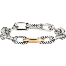 David Yurman Madison Chain Bracelet 11mm - Silver/Gold