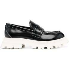 Alexander McQueen Women Low Shoes Alexander McQueen Ridged-rubber Sole Loafers