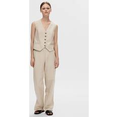 Bomull Vester Selected Femme Tania-Sine Vest Humus