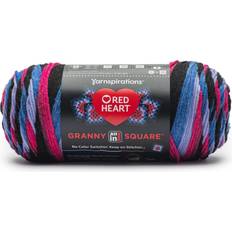 Yarn & Needlework Supplies Yarnspirations Red Heart All in One Granny Square 381m