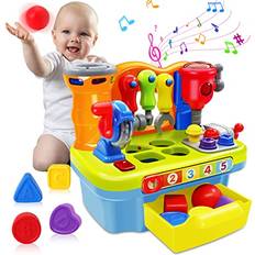 Activity Toys Syaomunly baby toys for 1 year old boy girl musical learning workbench for 2 2.51 Pounds