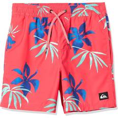 Quiksilver Kid's Everyday Heritage Volley Swim Trunks - Cayenne