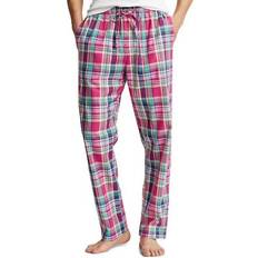 Polo Ralph Lauren Red Sleepwear Polo Ralph Lauren Plaid Cotton Drawstring Pajama Pants