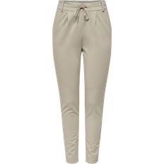 Damen Hosen Only Poptrash Pants - Grey/Pure Cashmere