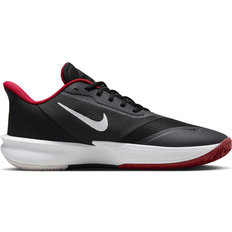 Herre - Svarte Basketballsko Nike Precision 7 M - Black/University Red/White