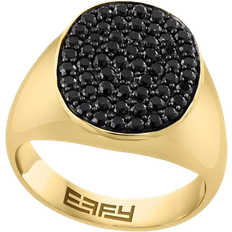 Effy Spinel Oval Cluster Ring - Gold/Black
