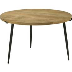 Coaster Pilar Round Solid Wood Top Coffee Table