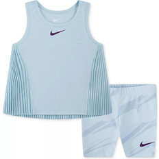 Nike Toddler Dri-FIT Prep in Your Step Shorts Set - Glacier Blue (26M048-G25)