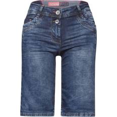Blau - Damen - W30 Shorts Cecil Jeans Shorts