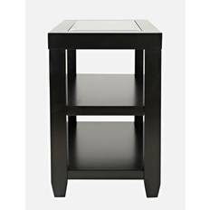 Jofran Contemporary glass inlay chair side end Small Table