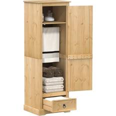 Garderober vidaXL Corona Natural Garderobe 55x170cm