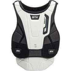 Hockey Goalie Equipment STX Shield 600 Lacrosse Goalie Chest Protector White/Black